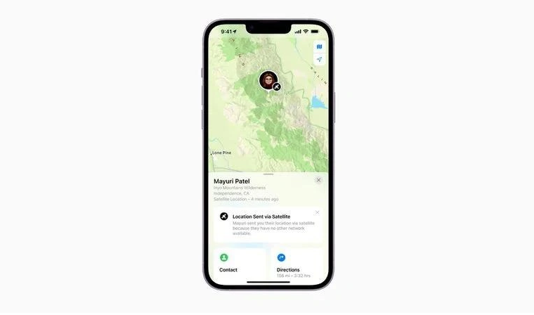 平果苹果14维修分享iPhone14系列中 FindMy功能通过卫星分享位置方法教程 