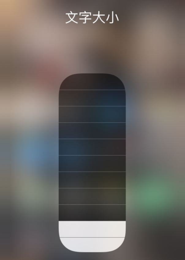 平果苹果手机维修分享小技巧：在 iPhone 控制中心快速调节字体大小 