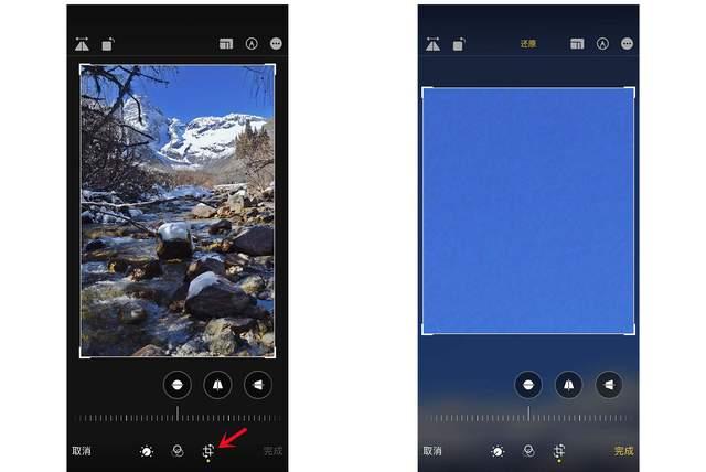 平果苹果手机维修分享iPhone手机如何使用裁剪功能隐藏照片 