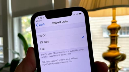 平果苹果手机维修分享iPhone 12如何打开或关闭5G网络 